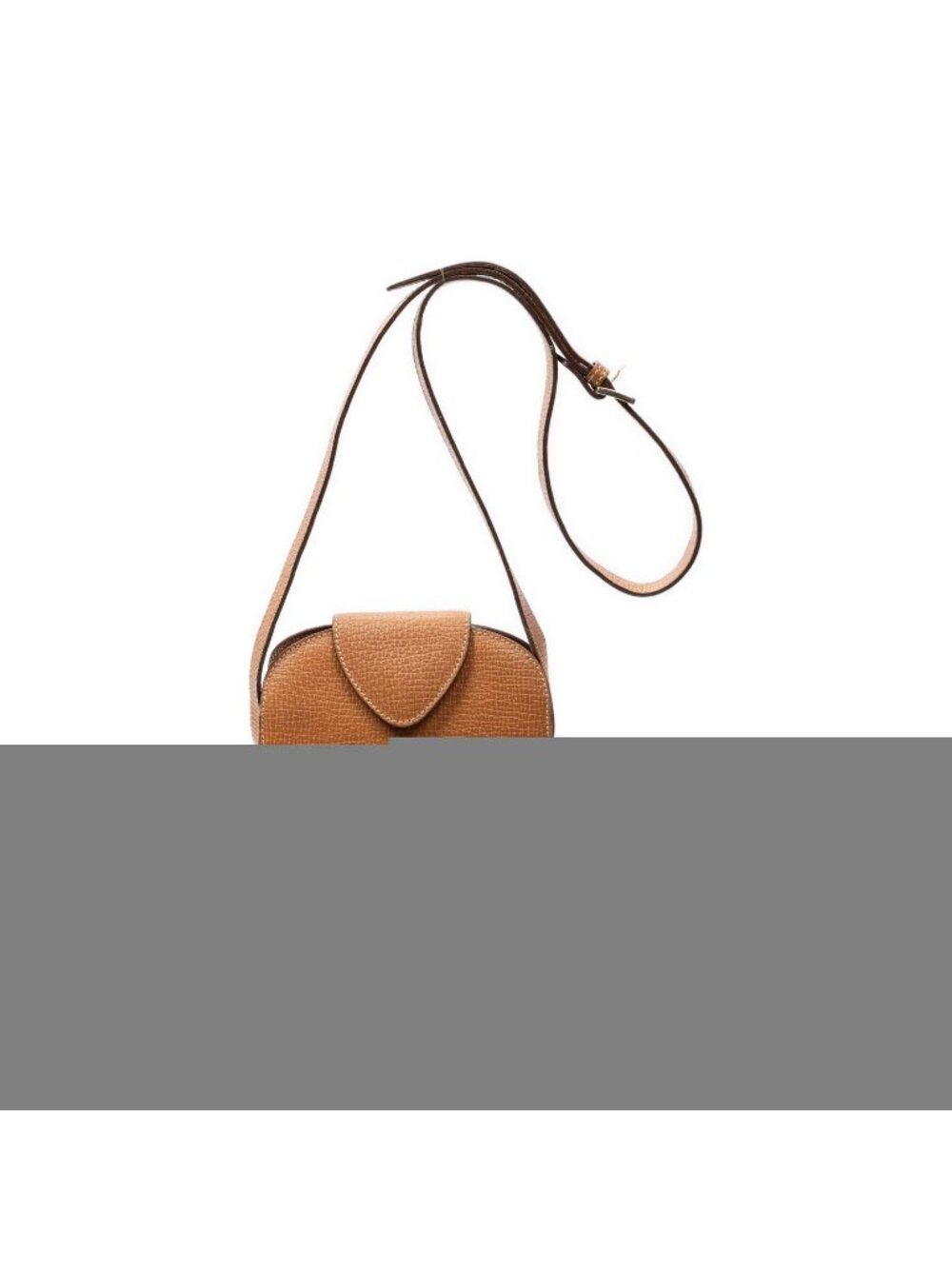 Loewe Vintage Shoulder Bag Crossbody Brown Grain Calfskin Leather